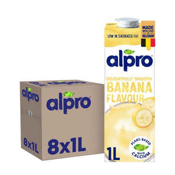 ALPRO DRINK Soja Banaan 8 x 1 L