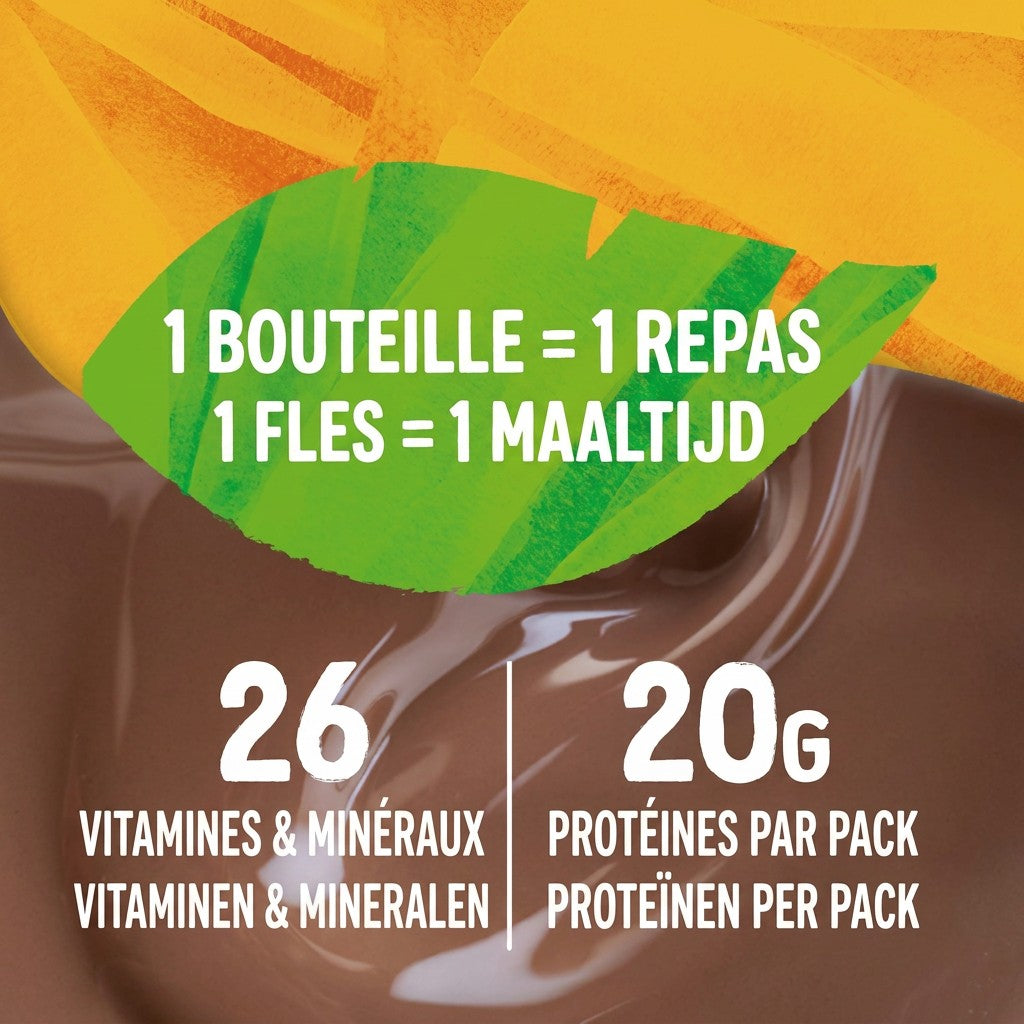 Alpro Meal to Go Choco‑Banaan -  26 vitaminen en mineralen, eiwitten en vezels - 6 x 500ml