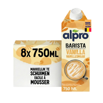 Alpro Barista Soja Vanilla Pro 8 x 75 CL