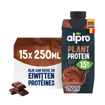 Alpro Protein Sojadrink - Chocolade - 15 x 250ML