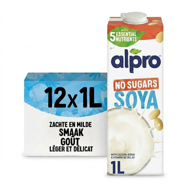 Alpro Soy No Sugar 12 x 1L