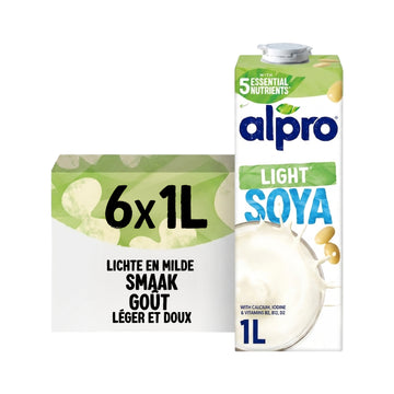 ALPRO DRINK Soja Light plantaardige drank 6x1L
