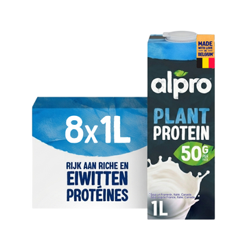 Alpro Protein Sojadrink Natuur 8x1L