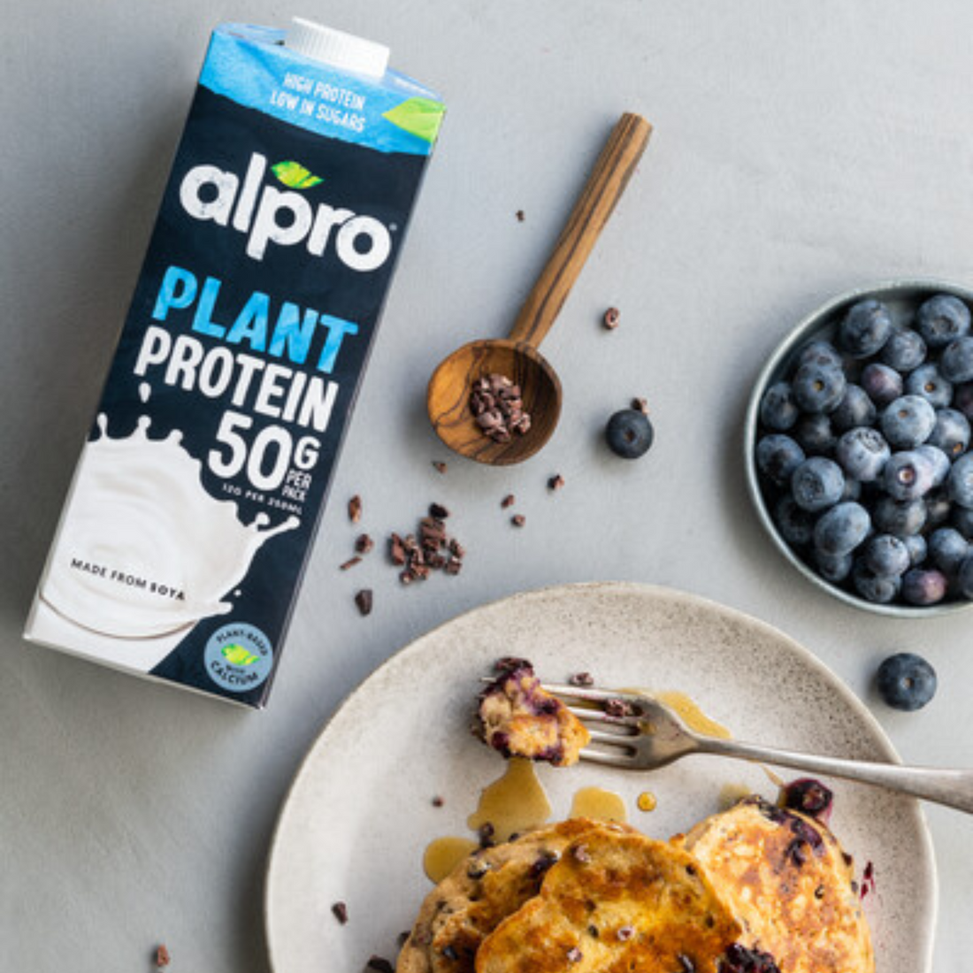Alpro Protein Sojadrink Natuur 8x1L