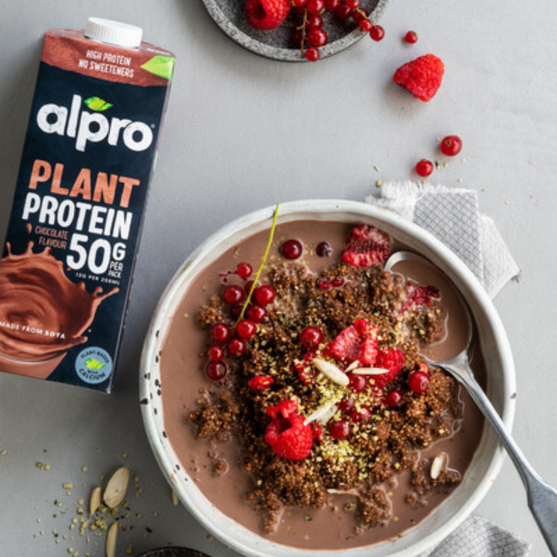 Alpro Protein Sojadrink - Chocolade - 15 x 250ML