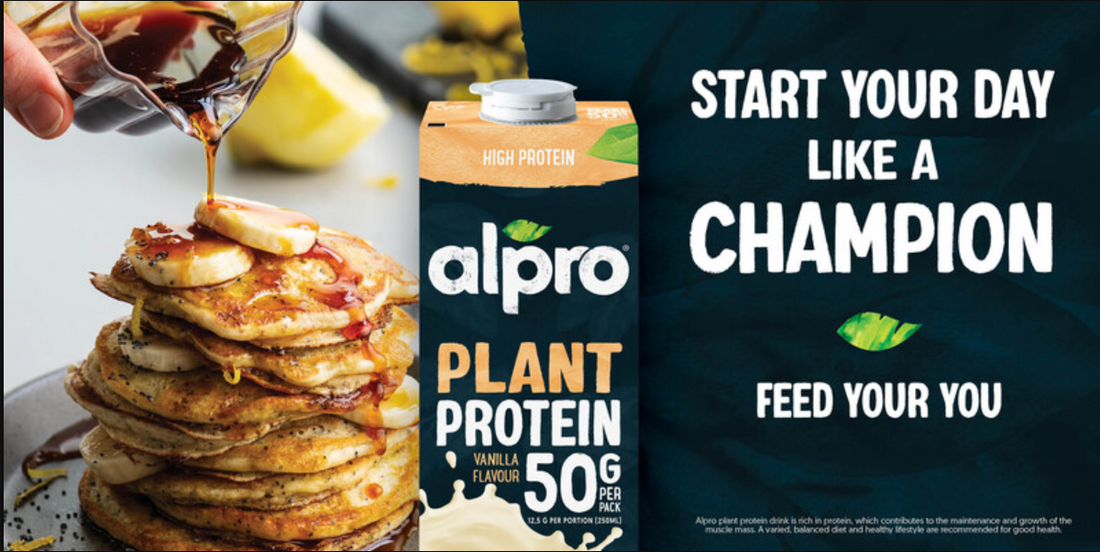 Alpro Protein Sojadrink - Vanillesmaak - 8x1L