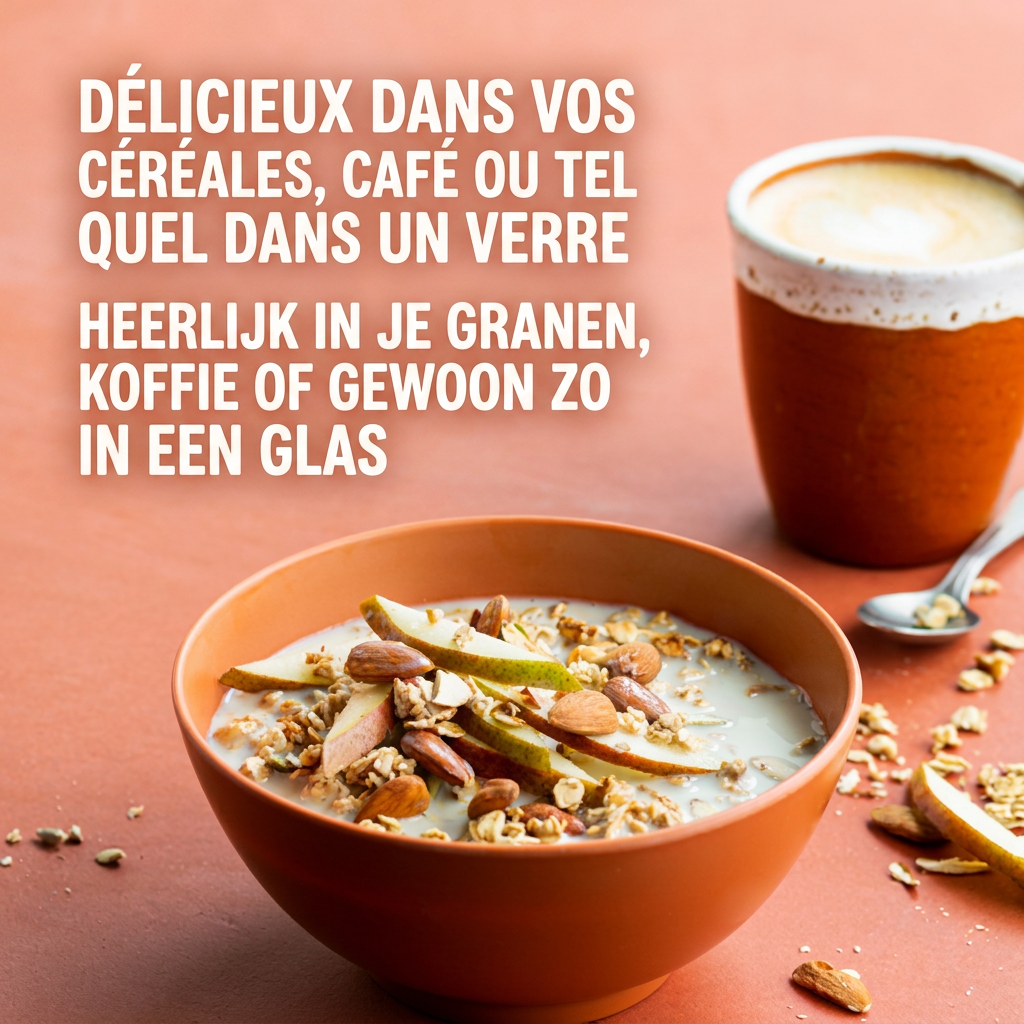ALPRO Amandel ongeroosterd  Zonder Suiker 8x1L