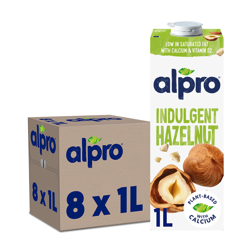 Alpro Hazelnootdrink 8 x 1L